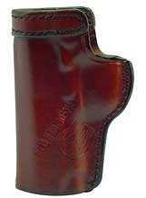 Don Hume H715M Clip-On Holster Inside The Pant Fits Colt Officer With 3.5" Barrel Right Hand Brown Leather J168022R