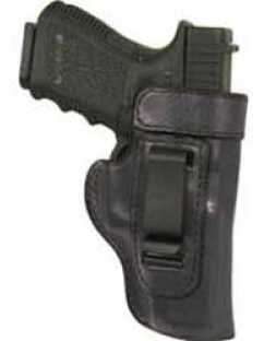 Don Hume H715M Clip-On Holster Inside The Pant Fits S&W .38 Special Bodyguard With Laser Right Hand Black Leather J16806