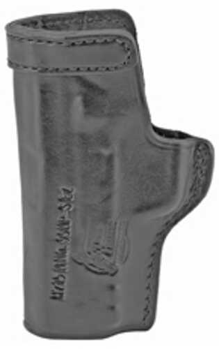 Don Hume H715-M Clip-On Holster Inside the Pant Fits S&W M&P Shield EZ 2.0 9MM Right Hand Black Leather J168420R