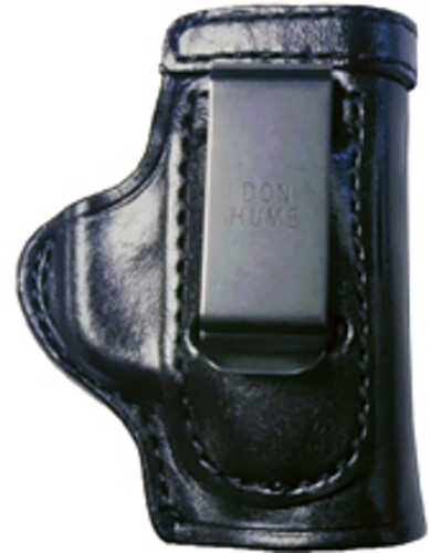 Don Hume H715M Clip-On Holster Inside the Waistband Fits Ruger LCP II and Ruger LCP Max Right Hand Leather Black  