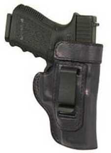 Don Hume H715M Clip-On Holster Inside The Pant Fits Glock 17/22/31 Right Hand Black Leather J168790R