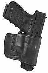 Don Hume JIT Slide Holster Right Hand Black Keltec P3AT/Ruger® LCP Leather J989025R
