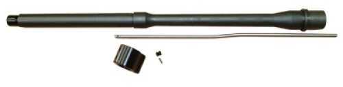 AR-15 DRD FN16Ham556MIDL Barrel 223 Rem 5.56 16" Melanite Coated Black Gas Block Tube And Roll Pin Stainless