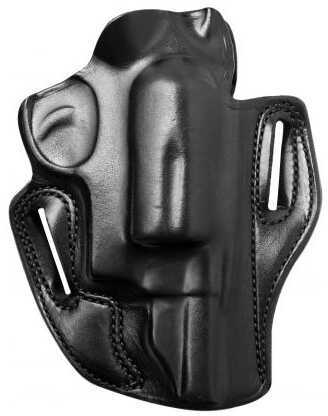 Desantis 002 Speed Scabbard Belt Holster Right Hand Black 2.75" S&W Governor Leather 002BAV1Z0