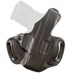 Desantis Gunhide 085BAK9Z0 Thumb Brake Mini Slide Black Saddle Leather OWB Kahr K9/40, P9