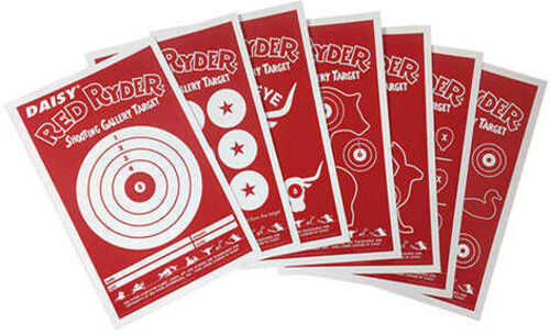 Daisy Red Ryder Gallery Targets Paper Target 25 Count 993165-306