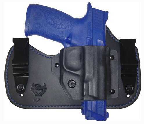 Flashbang Holsters Prohibition Series: Capone Blue Inside The Pants Right Hand Black Db380 9420-Db380-10