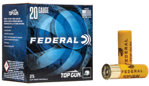 Federal Top Gun 20 Gauge 2.75" #9 7/8 oz. 25 Round Box TG209
