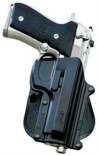 Fobus Roto Paddle Holster Fits Beretta 92/96 Except Brig & Elite Taurus CZ75B 9MM Right Hand Kydex Black BR2RP
