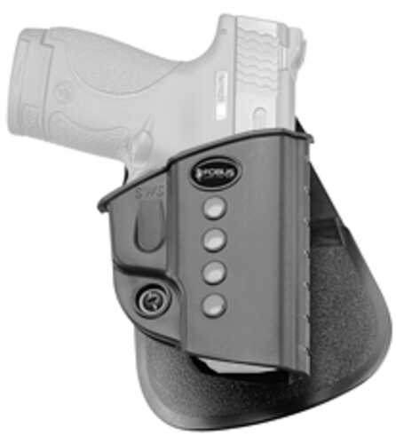 Fobus E2 Paddle Holster Fits Walther PPS/Taurus 709/ S&W Shield Right Hand Black SWS
