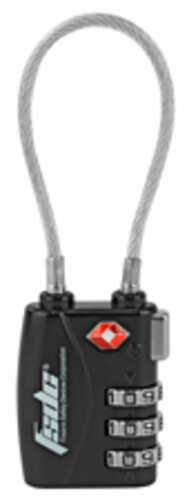 FSDC 3-Dial TSA Combo Cable Lock TSA380RCB-img-0
