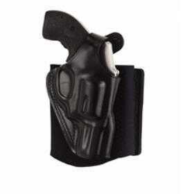 Galco Ankle Glove Holster Fits S&w Shield 9/40 Right Hand Black Finish Ag652b
