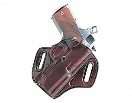 Galco Concealable Belt Holster Fits 1911 With 4" Barrel Right Hand Havana Leather CON266H