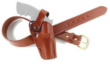 GALCO Dao Belt Holster RH Leather S&W L Fr 686 6" Tan