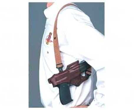 Galco Jackass Holster Fits Colt Government With 5" Barrel Right Hand Havana Leather JR212H