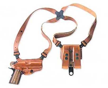Galco Miami Classic Shoulder Holster Fits Colt Government With 5" Barrel Right Hand Tan Leather MC212