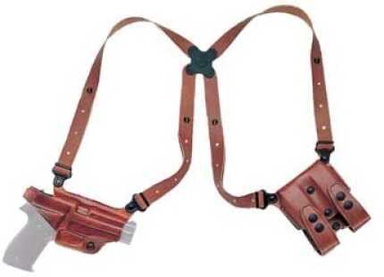 Galco Miami Classic Shoulder Holster Fits Glock 17/19/22/23/26/27/31/32/33 Right Hand Tan Leather MC224