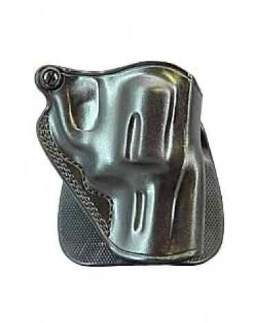 Galco Speed Paddle Holster Fits J Frame Right Hand Black Leather SPD158B