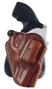 Galco Speed Paddle Holster Right Hand Black/Tan Ruger® LCR Leather SPD300