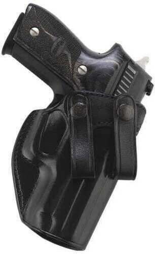 Galco Summer Comfort IWB Holster Fits Sig Sauer P250 Compact 9/40 P320C Right Hand Black Leather SUM822B