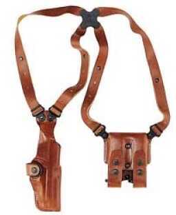 Galco Vertical Shoulder Holster System Ambidextrous Tan 4.4" Sig 220226 228 229 Vhs248