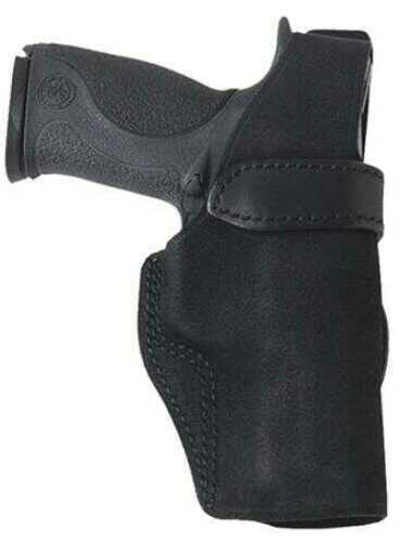 Galco Wraith 2 Belt/Paddle Holster Fits Glock 19/19X/23/32/45 Right Hand Black Leather W2-226B
