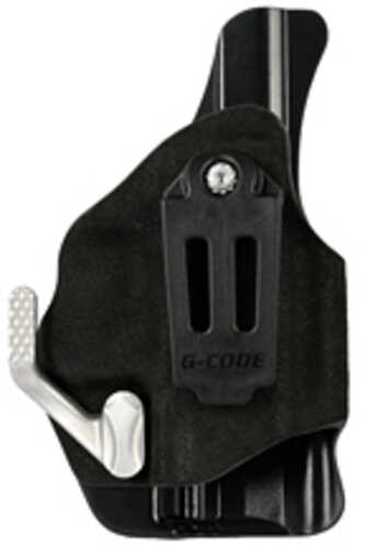 G-Code Phenom Commando IWB Holster Right Hand Kydex Black Fits Glock 43X with Rail PHCO-186-RH-BK