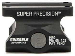 Geissele Automatics Super Precision Optic Mount For Trijicon MRO Aluminum Black Hard Coat Anodized Finish Md: 05-402B