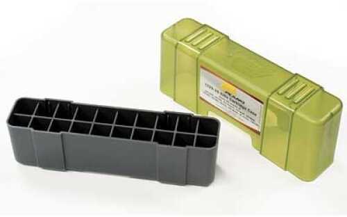 Plano Ammunition Box Holds 20 Rounds of .220/.243/.257/.270/.300/.308/.444 Rifle Charcoal/Green 6 Pack 1229-20