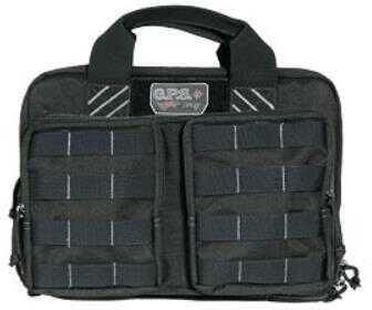 G-Outdoors Inc. Tactical Range Bag Black Soft Up To 6 Pistols 2 Removable Pouches GPS-T1311PCB