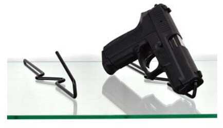 Gun Storage Solutions Handgun Back Kikstands Vinyl Coated Fits Guns As Small As .22 Caliber 1 Per Stand Free Standing BK