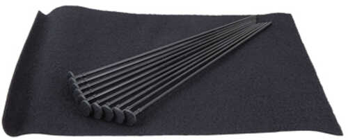 Gun Storage Solutions Rifle Rods Fit .22 Caliber and Larger 16" Length Black Includes 15"x19" Shelf Liner 10 Pack RR10SK