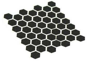 HEXMAG Black Grip Tape 46 Hex SHAPES For HEXMAGS