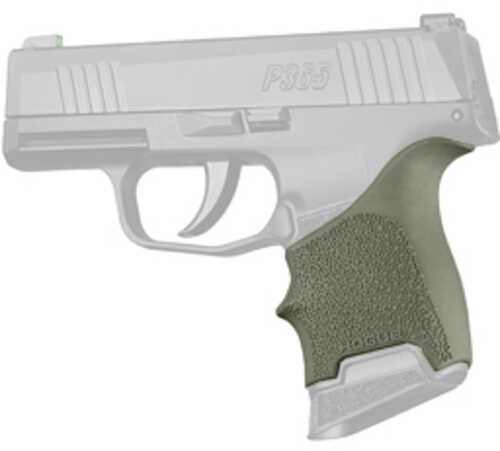 Hogue HANDALL Beaver Tail Grip Sleeve Sig P365 OD Green