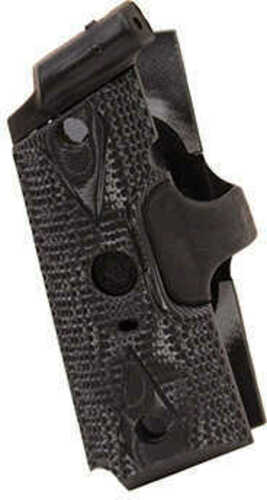 Hogue LE (Laser Enhanced) Grips Red Laser G-Mascus Black/Gray Fits 1911 Officers, Compact & Clones models 43189