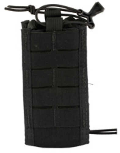 High Speed Gear Duty Taco Pouch Fits (1) Most Handheld Radio Nylon Construction Black 41MAC0BK