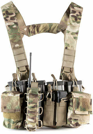 Haley Strategic Partners D3CR Heavy Chest Rig X Harness Coyote Brown D3CR-HCOYOTE