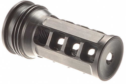 HUXWRX Safety Company Muzzle Brake-QD 7.62MM Black 1/2X28 Fits HuxWrx/OSS Suppressors 1628