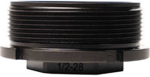 HUXWRX Safety Co. HUB Direct Thread Adapter 1/2X28 Threads Matte finish Black Compatible with HUB Pattern Suppressors 23