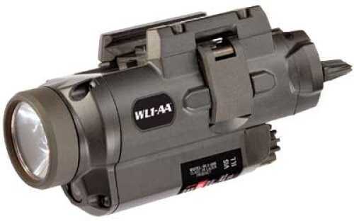 Insight Tech Gear WL Tac Light W/Laser Rifle Black Cree APG Led Cam Lock Rail Mount WL1-000-A2
