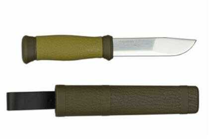 Morakniv 2000 Knife, Forest Green, 4.3" Blade and
