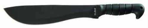 KABAR Cutlass Fixed Blade Knife SK5 Black Powder Coat Plain Kukri Codura Sheath 11" 1248