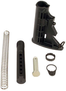 LBE Unlimited MILSTKKT Complete Mil-Spec Stock Kit 6 Position Black Synthetic AR15/M4