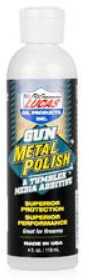 Lucas Oil Products Inc. Liquid 4oz Gun Metal Polish & Tumbler Media Additive 12/Pack Plastic 10878