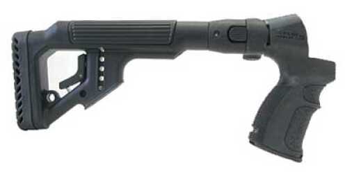 Tactical Folding Buttstock with Cheek Riser for Mossberg 500/ 590 Shotgun