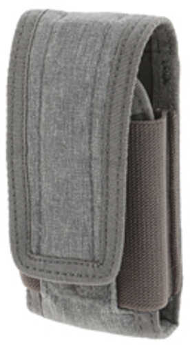Maxpedition Entity Utility Pouch Small Ash 500-Denier Kodra 2.25"X1.25"X4.5" Come w/1-Matching TacTie Joining Clip NTTPH