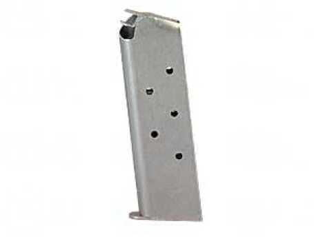 Colt's Manufacturing Magazine 45 ACP 7Rd Fits 1911 Government/Commander Stainless Finish 572491