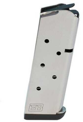 Ed Brown Magazine 9MM 8Rd Stainless Fits 1911 Officers Model Includes Thick and Thin Base Pad 849-OF
