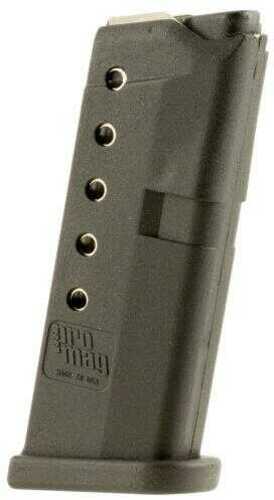ProMag GLK10 Replacement Magazine Fits Glock G42 380 Automatic Colt Pistol (ACP) 6 Round Polymer Black Finish