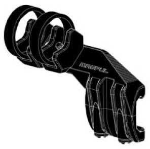 Magpul Mag498-Black-Lt Rail Light Mount Black AR Platform Picatinny Polymer